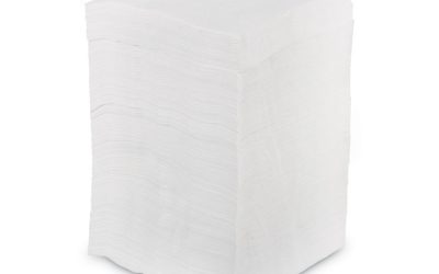 1/4-Fold Lunch Napkins, 1-Ply, 12″ X 12″, White, 6000/carton