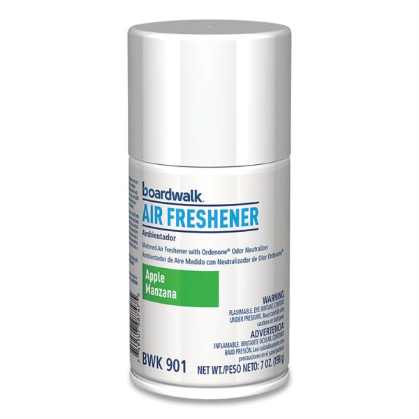 Metered Air Freshener Refill, Apple Harvest, 7 oz Aerosol Spray, 12/Carton - Image 2