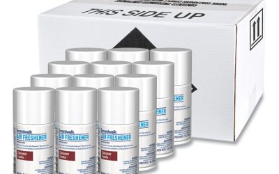Metered Air Freshener Refill, Cinnamon Sunset, 7 oz Aerosol Spray, 12/Carton