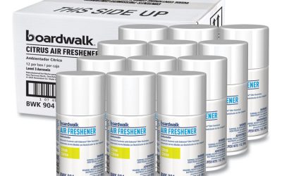 Metered Air Freshener Refill, Citrus Sunrise, 5.3 Oz Aerosol Spray, 12/carton