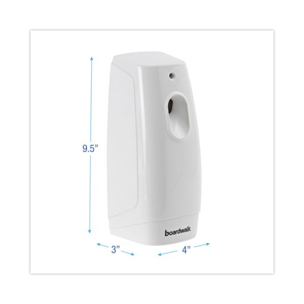 Classic Metered Air Freshener Dispenser, 4" X 3" X 9.5", White - Image 2
