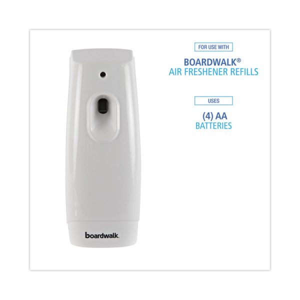 Classic Metered Air Freshener Dispenser, 4" X 3" X 9.5", White - Image 3