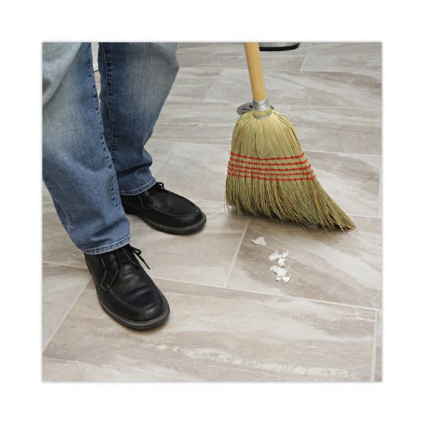 Parlor Broom, Yucca/corn Fiber Bristles, 56" Overall Length, Natural, 12/carton - Image 5