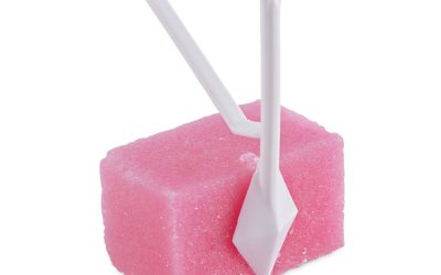Toilet Bowl Para Deodorizer Block, Cherry Scent, 4 Oz, Pink, 12/box