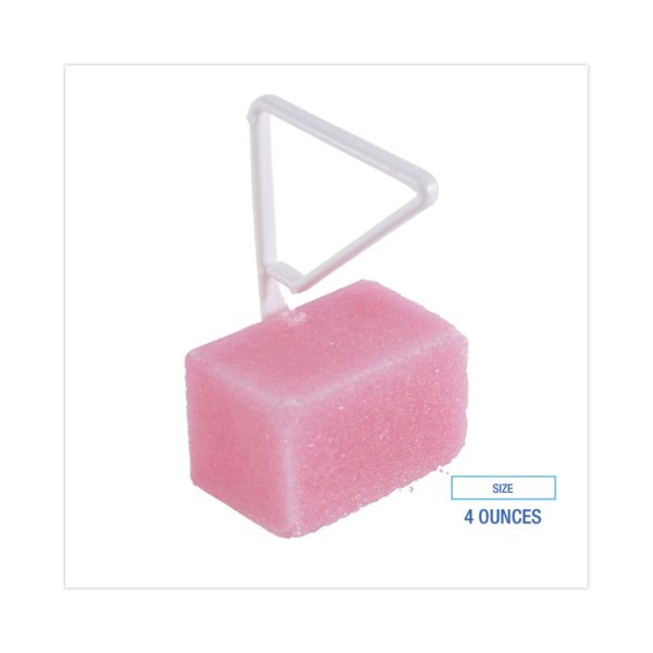 Toilet Bowl Para Deodorizer Block, Cherry Scent, 4 Oz, Pink, 12/box - Image 2