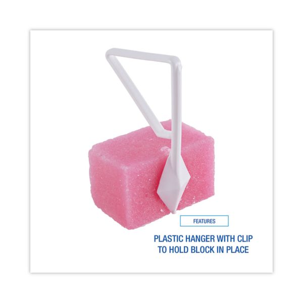 Toilet Bowl Para Deodorizer Block, Cherry Scent, 4 Oz, Pink, 12/box - Image 3