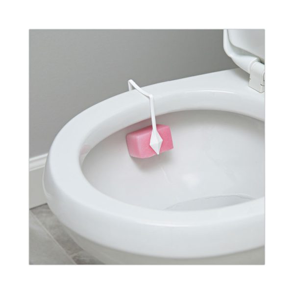 Toilet Bowl Para Deodorizer Block, Cherry Scent, 4 Oz, Pink, 144/carton - Image 4