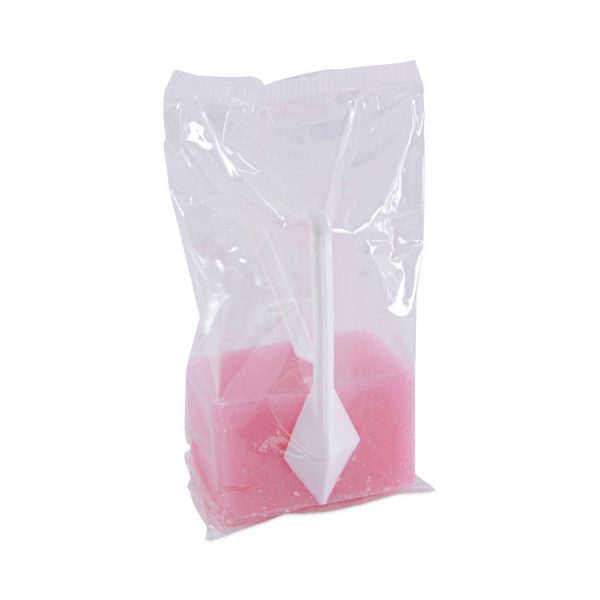 Toilet Bowl Para Deodorizer Block, Cherry Scent, 4 Oz, Pink, 144/carton - Image 7
