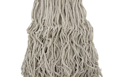 Cotton Mop Head, Cut-End, #32, White, 12/carton