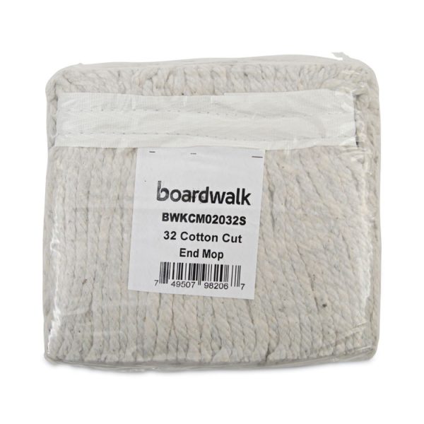 Cotton Mop Head, Cut-End, #32, White, 12/carton - Image 7