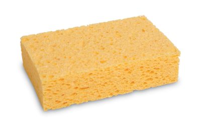 Medium Cellulose Sponge, 3.67 X 6.08, 1.55″ Thick, Yellow, 24/carton