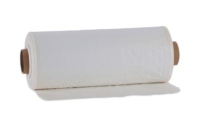 Industrial Drum Liners Rolls, 60 Gal, 1.8 Mil, 38 X 63, Clear, 1 Roll Of 75 Bags