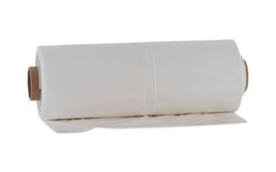 Industrial Drum Liners Rolls, 60 Gal, 2.7 Mil, 38 X 63, Clear, 1 Roll Of 50 Bags