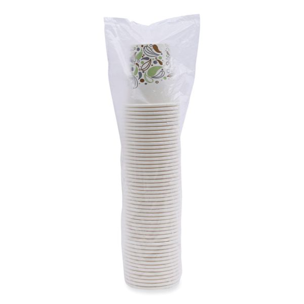 Deerfield Printed Paper Cold Cups, 12 oz, 50 Cups/Sleeve, 20 Sleeves/Carton - Image 6