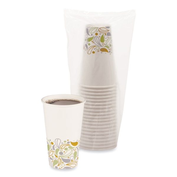 Deerfield Printed Paper Hot Cups, 16 Oz, 50 Cups/sleeve, 20 Sleeves/carton - Image 4