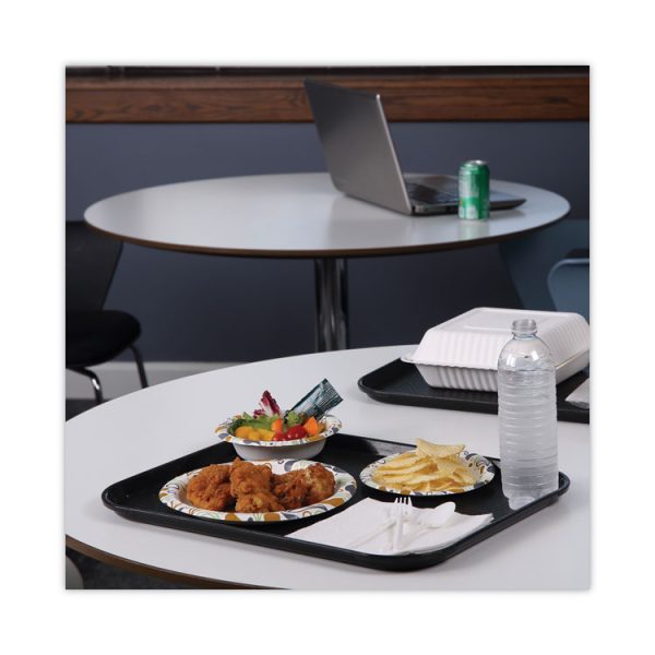 Deerfield Printed Paper Plates, 9" Dia, Coated/soak Proof, Multicolor, 125/pack, 8 Packs/carton - Image 3