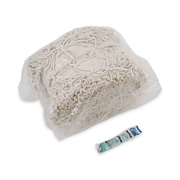 Flash Forty Disposable Dustmop, Cotton, 5", Natural - Image 7
