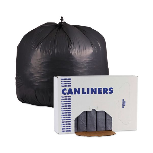 Linear Low Density Industrial Can Liners, 45 Gal, 1.3 Mil, 40 X 46, Gray, 100/carton - Image 6