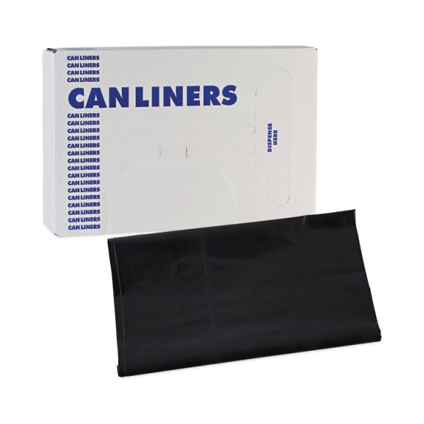 Linear Low Density Industrial Can Liners, 45 Gal, 1.7 Mil, 40 X 46, Black, 100/carton - Image 7