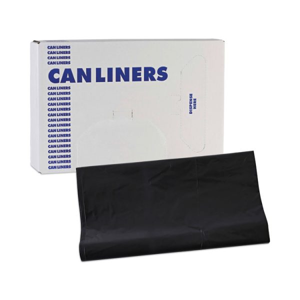 Linear Low Density Industrial Can Liners, 56 Gal, 1.7 Mil, 43 X 47, Black, 100/carton - Image 7