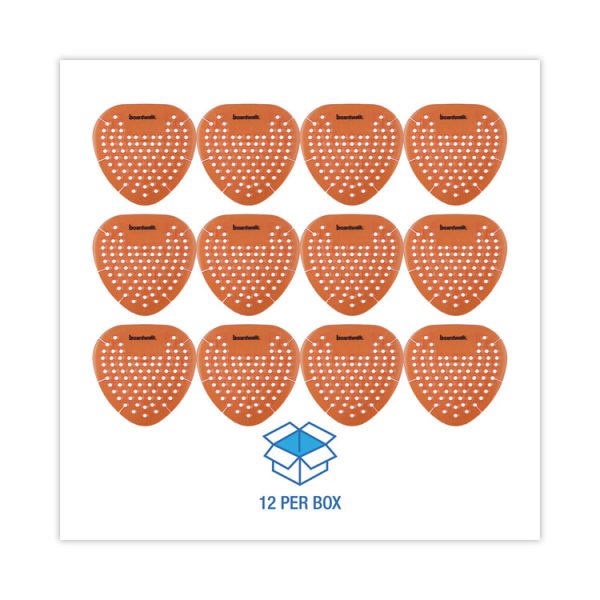 Gem Urinal Screens, Mango Scent, Orange, 12/box - Image 4
