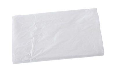 High Density Industrial Can Liners Flat Pack, 56 gal, 16 mic, 43 x 48, Natural, 200/Carton