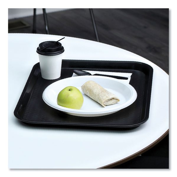 Hot Cup Lids, Fits 8 Oz Hot Cups, Black, 1,000/carton - Image 5