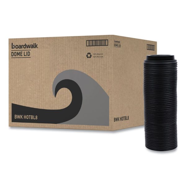 Hot Cup Lids, Fits 8 Oz Hot Cups, Black, 1,000/carton - Image 8