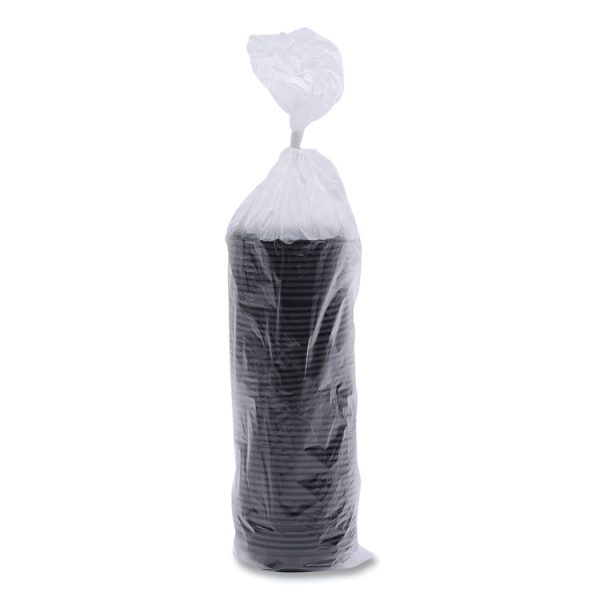 Hot Cup Lids, Fits 8 Oz Hot Cups, Black, 1,000/carton - Image 10