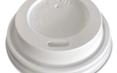 Hot Cup Lids, Fits 4 oz Cup, White, 1,000/Carton