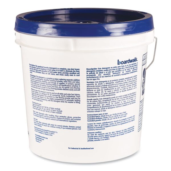 Low Suds Industrial Powder Laundry Detergent, Fresh Lemon Scent, 40 Lb Pail - Image 3
