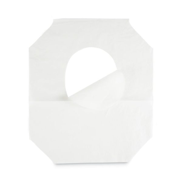 Premium Half-Fold Toilet Seat Covers, 14.17 x 16.73, White, 250 Covers/Sleeve, 10 Sleeves/Carton - Image 4