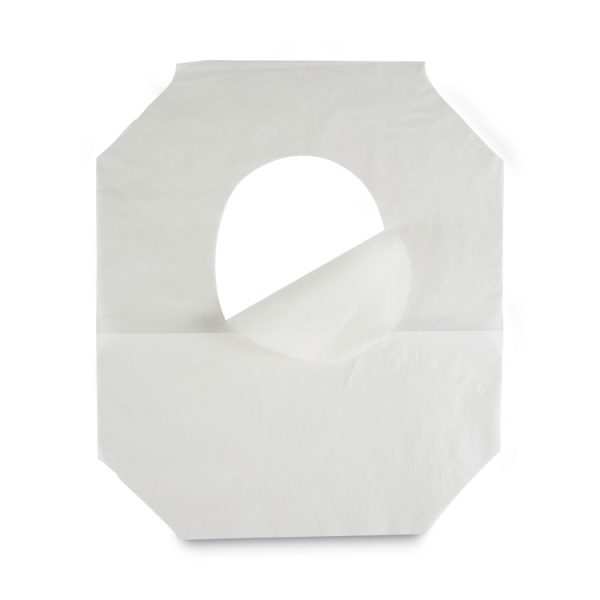 Premium Half-Fold Toilet Seat Covers, 14.17 x 16.73, White, 250 Covers/Sleeve, 20 Sleeves/Carton - Image 4