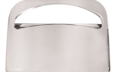 Toilet Seat Cover Dispenser, 16 X 3 X 11.5, Chrome