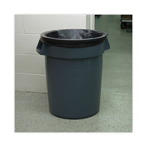 Linear Low Density Industrial Can Liners, 30 Gal, 0.65 Mil, 30 X 36, Black, 200/carton - Image 5