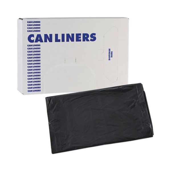 Linear Low Density Industrial Can Liners, 30 Gal, 0.65 Mil, 30 X 36, Black, 200/carton - Image 7