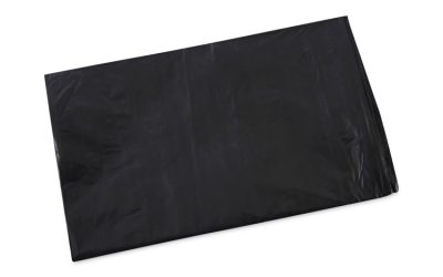 Linear Low Density Industrial Can Liners, 33 Gal, 0.6 Mil, 33 X 39, Black, 200/carton
