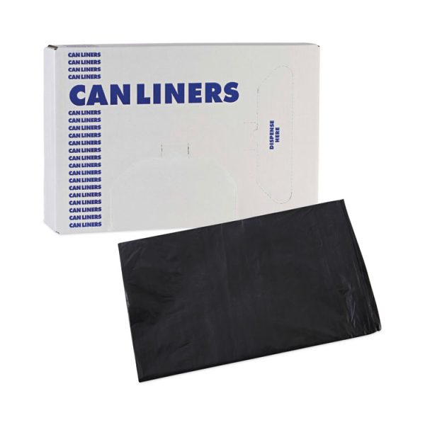 Linear Low Density Industrial Can Liners, 33 Gal, 0.6 Mil, 33 X 39, Black, 200/carton - Image 7