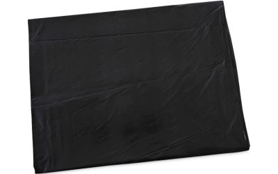 Linear Low Density Industrial Can Liners, 60 Gal, 0.7 Mil, 38 X 58, Black, 100/carton