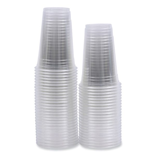 Clear Plastic Cold Cups, 20 oz, PET, 50 Cups/Sleeve, 20 Sleeves/Carton - Image 9