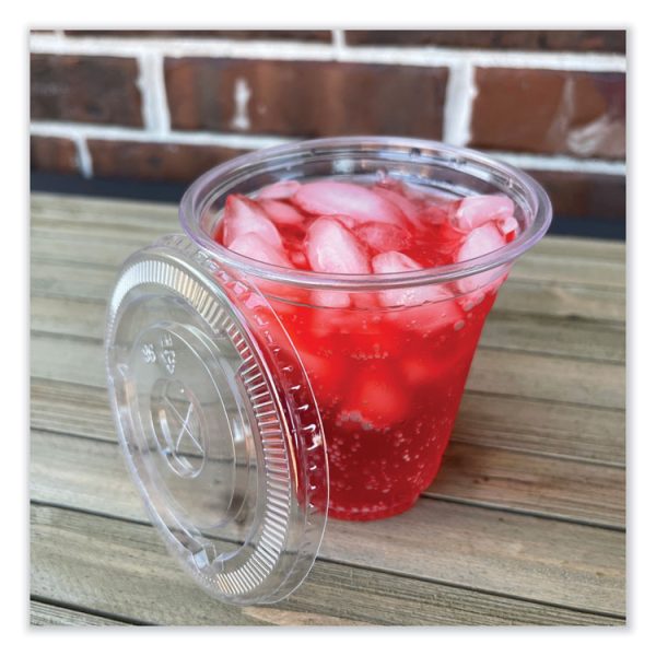 Clear Plastic Cold Cups, Squat, 9 oz, PET, 1,000/ Carton - Image 3