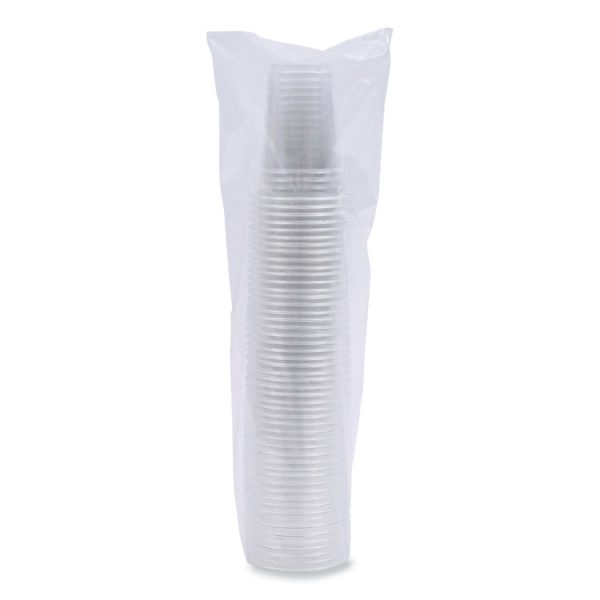 Clear Plastic Cold Cups, 9 oz, PET, 50 Cups/Sleeve, 20 Sleeves/Carton - Image 7