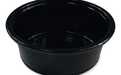 Souffle/Portion Cups, 1.5 oz, Polypropylene, Black, 2,500/Carton