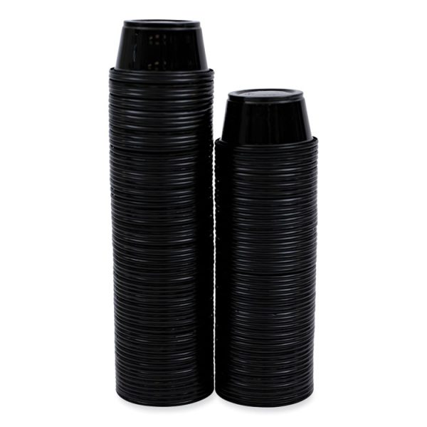 Souffle/Portion Cups, 2 oz, Polypropylene, Black, 125 Cups/Sleeve, 20 Sleeves/Carton - Image 9