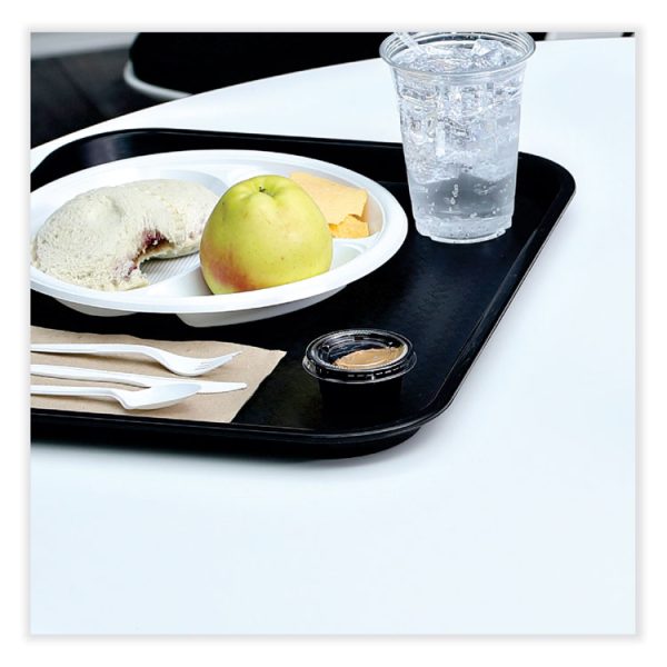 Souffle/Portion Cups, 2 oz, Polypropylene, Black, 125 Cups/Sleeve, 20 Sleeves/Carton - Image 6