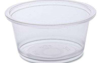 Souffle/portion Cups, 2 Oz, Polypropylene, Clear, 20 Cups/sleeve, 125 Sleeves/carton