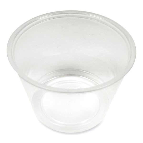 Souffle/Portion Cups, 4 oz, Polypropylene, Translucent, 2,500/Carton