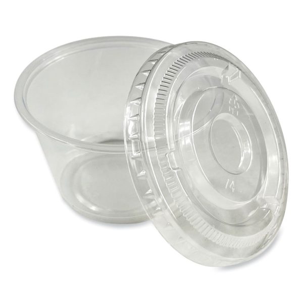 Souffle/Portion Cups, 4 oz, Polypropylene, Translucent, 2,500/Carton - Image 2