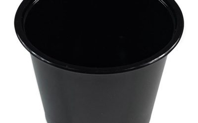 Souffle/Portion Cups, 5.5 oz Polypropylene, Black, 2,500/Carton