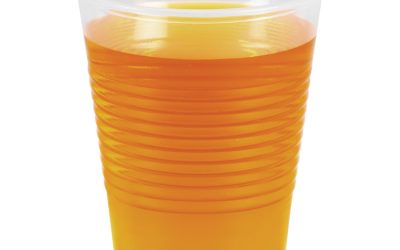 Translucent Plastic Cold Cups, 10 oz, Polypropylene, 100 Cups/Sleeve, 10 Sleeves/Carton